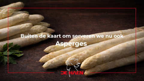 Het asperge seizoen is weer begonnen!
